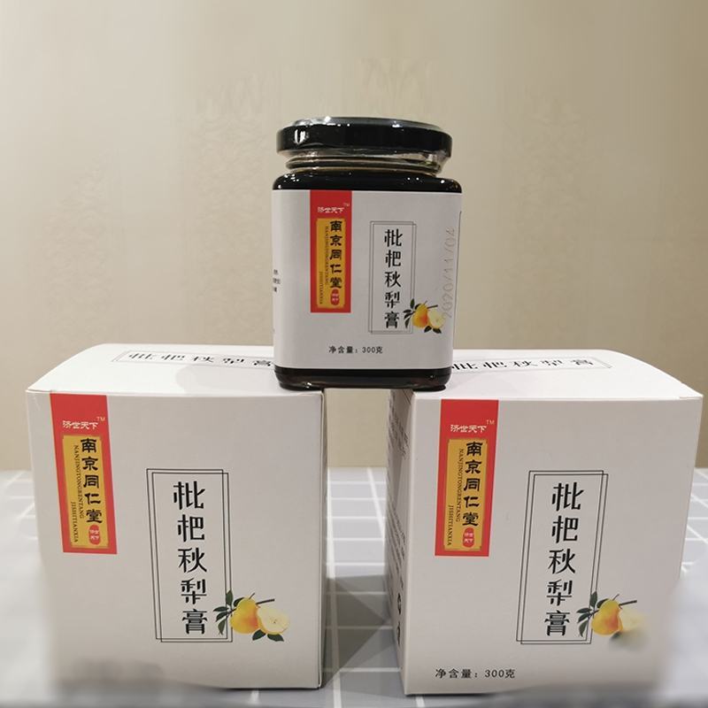 南京同仁堂枇杷秋梨膏纯手工砀山特产雪梨农家古法熬制
