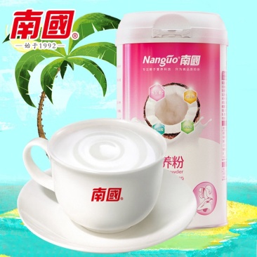 海南特产椰子粉400g速溶早餐椰奶针叶樱桃胶原椰子粉