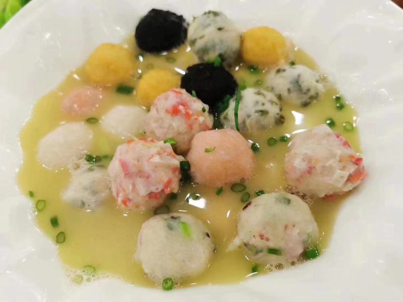 海鲜丸子