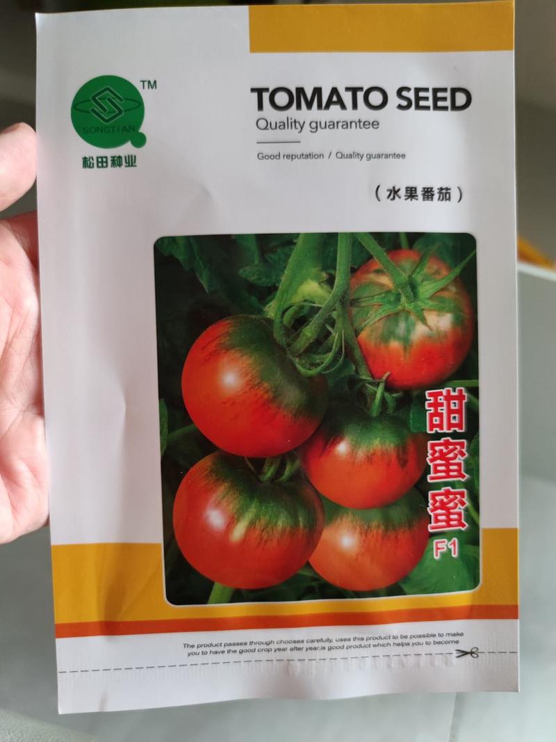 水果番茄种子甜蜜蜜西红柿种子，无限生长型,早熟1000粒