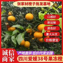 四川爱媛38号果冻橙，新鲜采摘，纯甜皮薄，汁多化渣，全国
