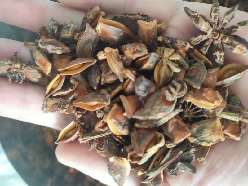 碎八角碎片大红八角，纯片八角片八角碎片八角梗