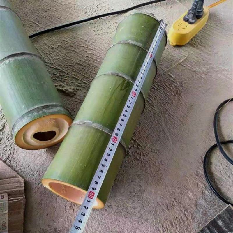 毛竹竹筒竹子材料楠竹竹筒竹筒饭蒸筒竹筒碗杯子花园竹筒流水