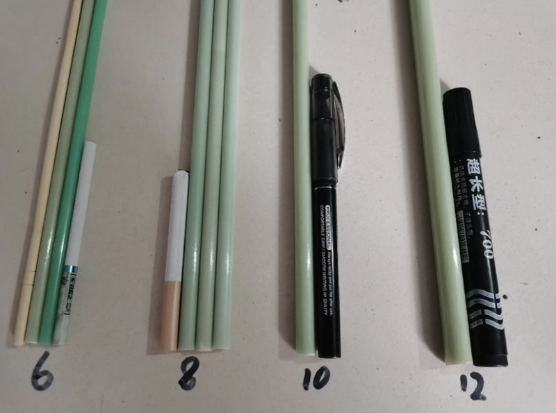 替代竹竿玻璃纤维棒玻璃纤维杆育苗小拱棚帐篷配件玻璃纤维支
