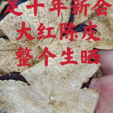 陈皮新会足十年足八年足五年一手货源，大量批发。省内包邮