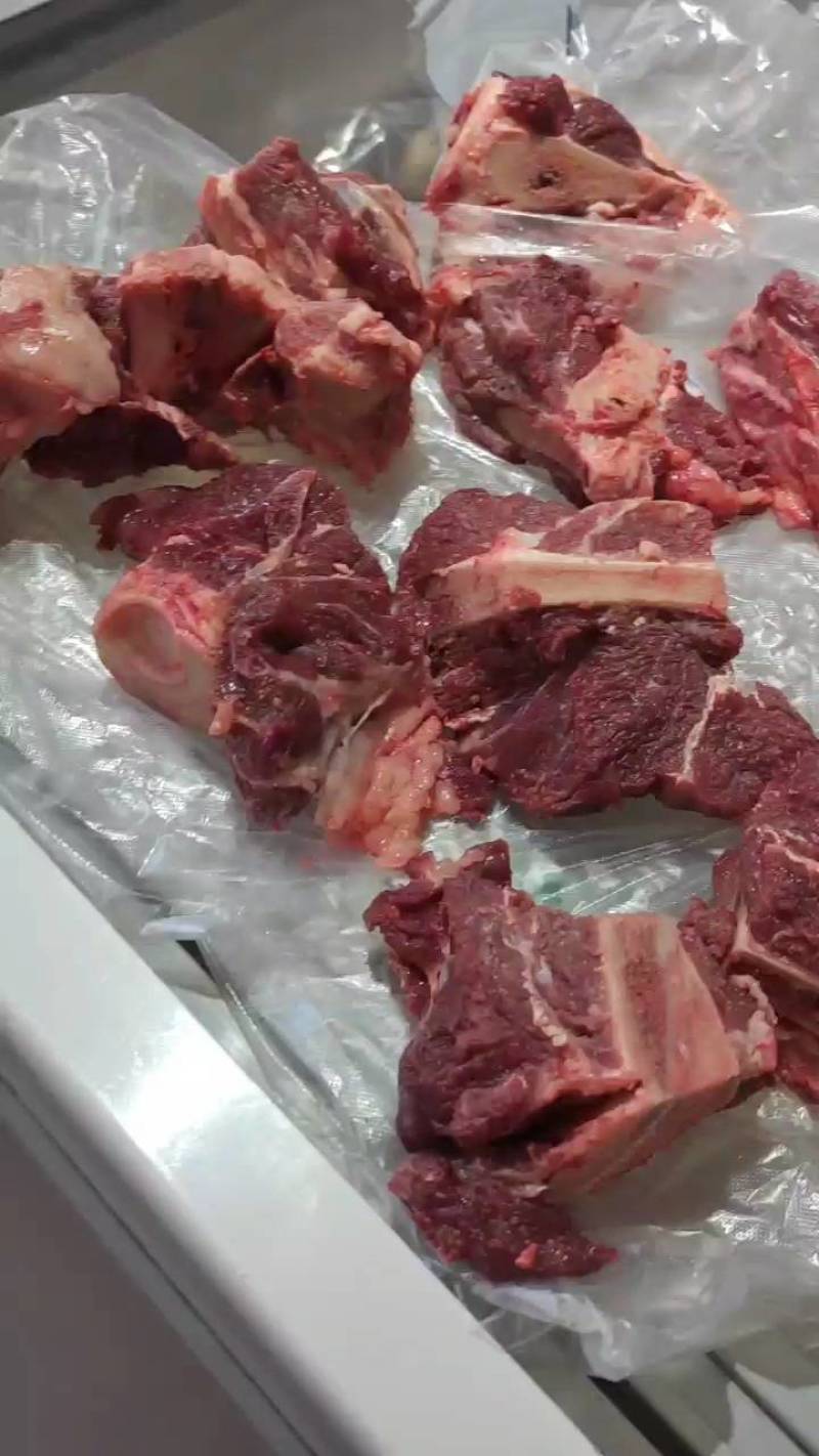 带骨带髓骆驼肉现宰切块十斤起拍