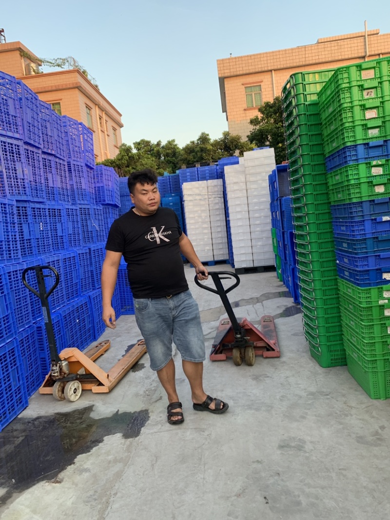 二手塑胶周转箱塑料框菜筐二手胶框蔬菜筐塑料篮子胶箱