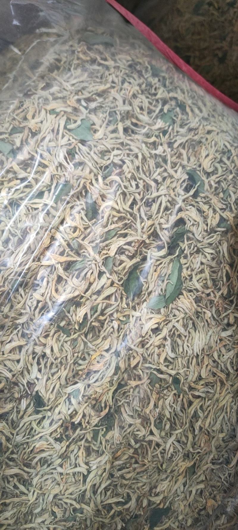 金银花干花无硫绿色无残留通货混装