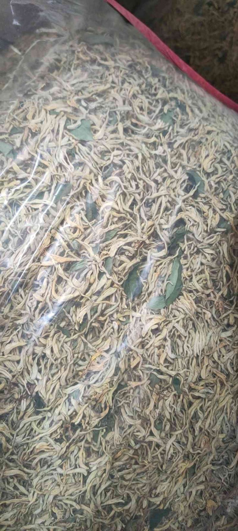 金银花干花无硫绿色无残留通货混装