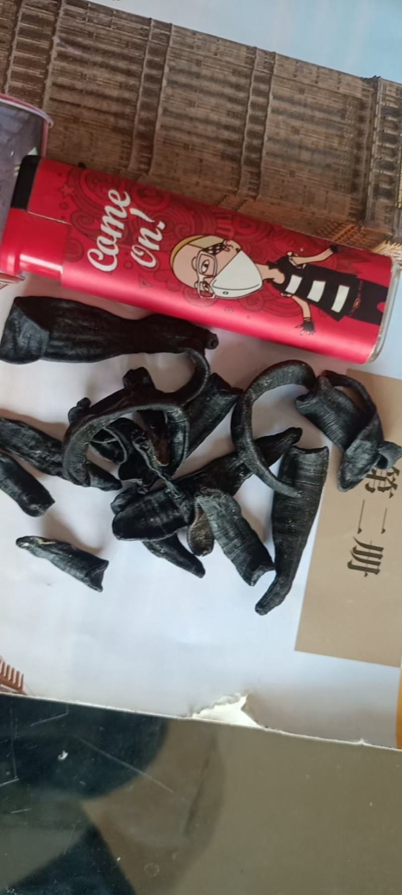 水蛭干货黑条水蛭常年经营各种中药材