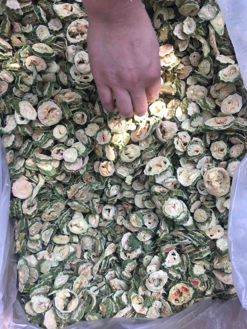 原产地自然晾晒苦瓜干苦瓜片寿光市苦瓜干产地
