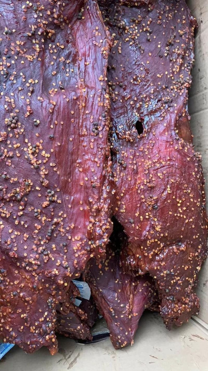 大刀肉.，干度好，五香和麻辣，两个味，价格便宜