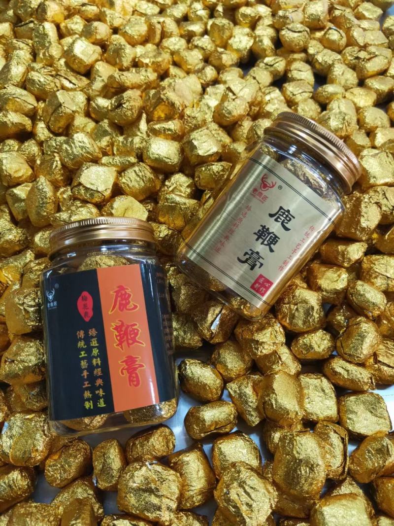 鹿鞭膏高纯度吉林梅花鹿男用滋补人参补品长白山鹿乡高浓度