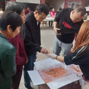 跑江湖展会地摊深海八成干磷虾米大连湾籽虾干虾米虾皮