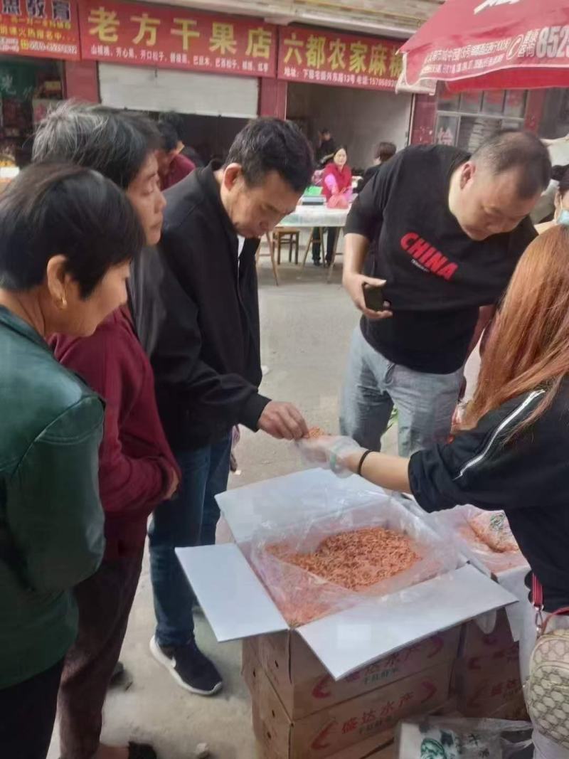 跑江湖展会地摊深海八成干磷虾米大连湾籽虾干虾米虾皮