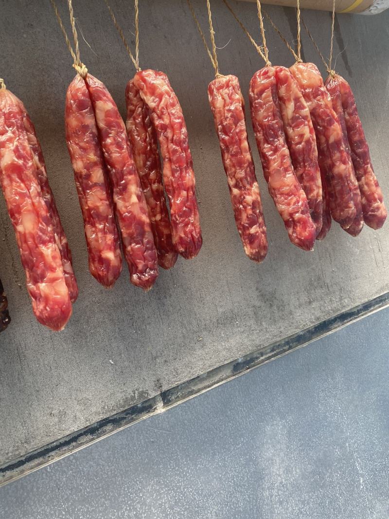 临安农家手工腊肠灌香肠原味腊肠酱肠批发猪肉肠客家肠