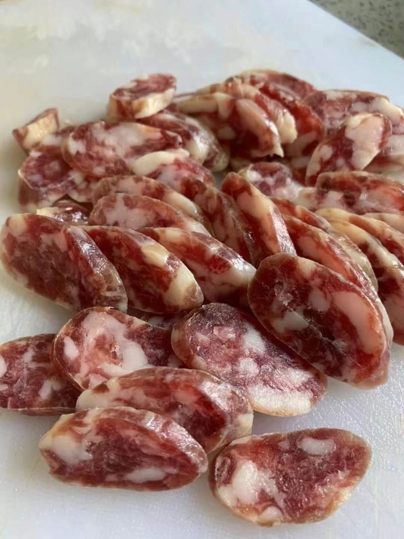 临安农家手工腊肠灌香肠原味腊肠酱肠批发猪肉肠客家肠