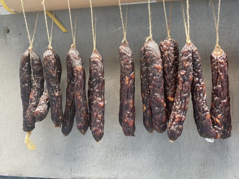 临安农家手工腊肠灌香肠原味腊肠酱肠批发猪肉肠客家肠