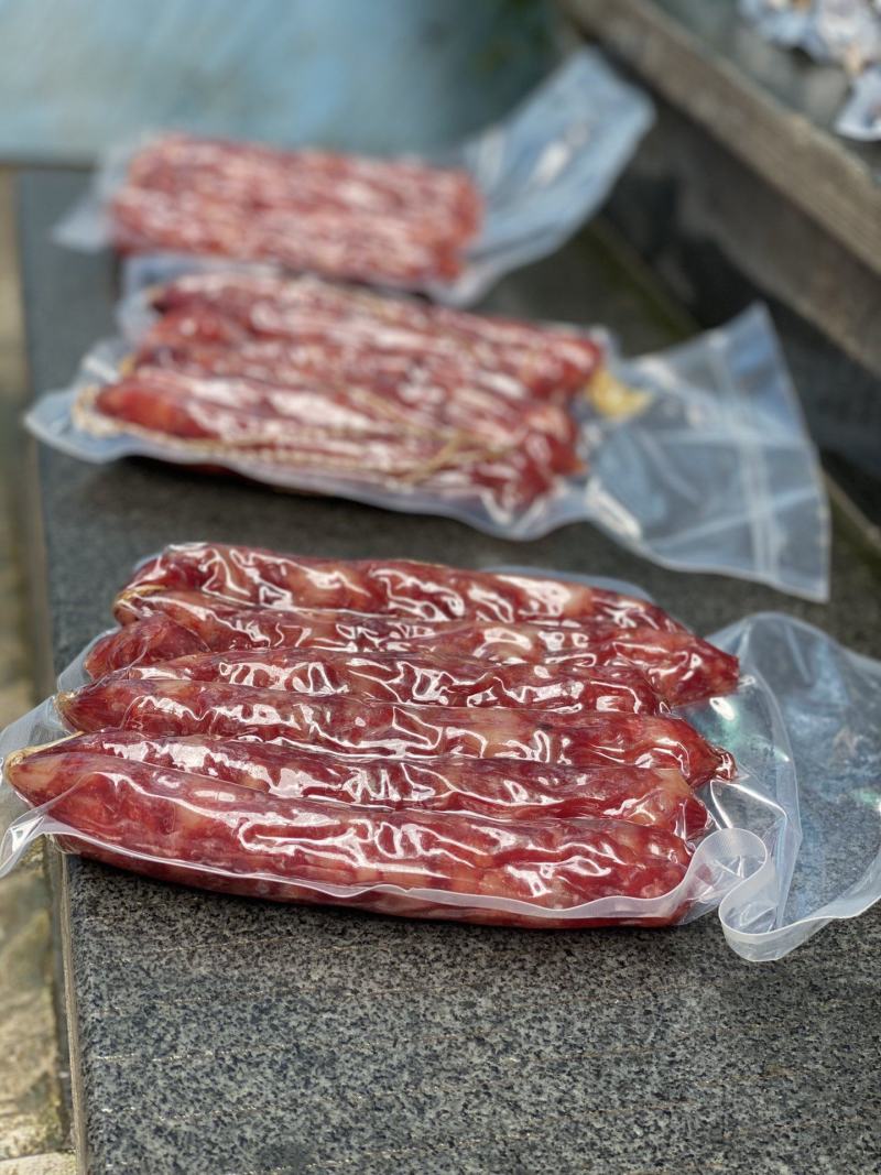 临安农家手工腊肠灌香肠原味腊肠酱肠批发猪肉肠客家肠