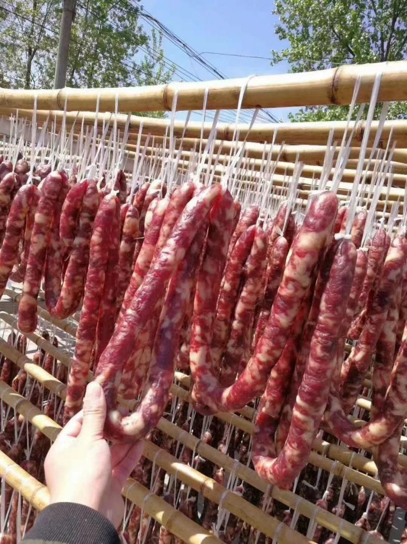 临安农家手工腊肠灌香肠原味腊肠酱肠批发猪肉肠客家肠