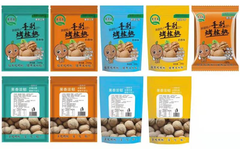 炒核桃厂家直销物美价廉支持网络平台快手抖音直播社区团购支