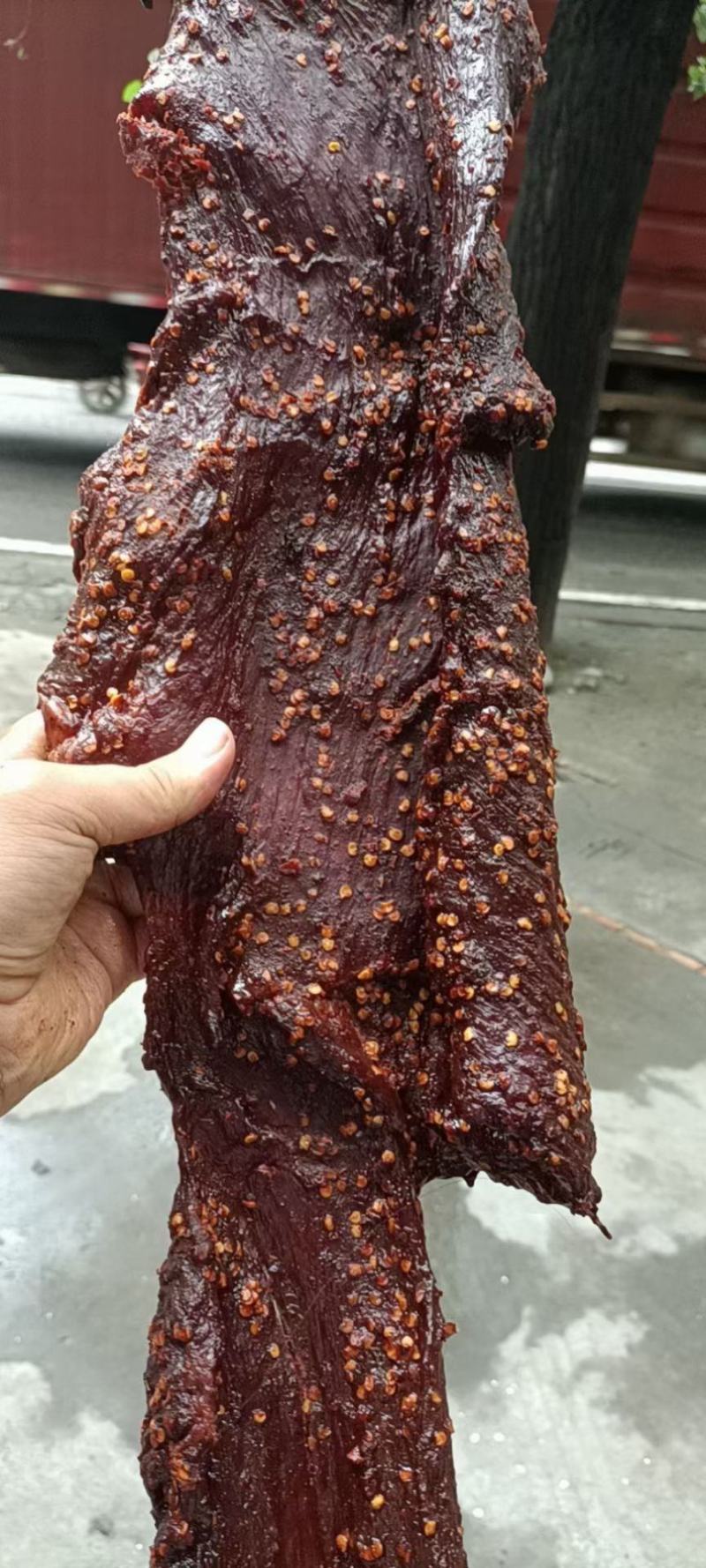 阿坝牦牛肉味大块肉牛肉味火爆麻辣五香牛肉味腊牛肉一手货