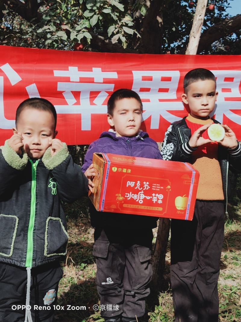 新疆阿克苏红旗坡冰糖心苹果大量走货可代办