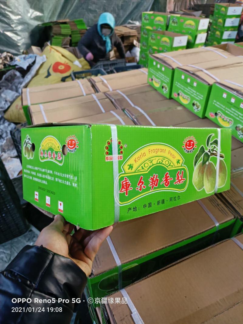 库尔勒香梨品质好皮薄多汁核小，优果多整车代发（诚信代办）