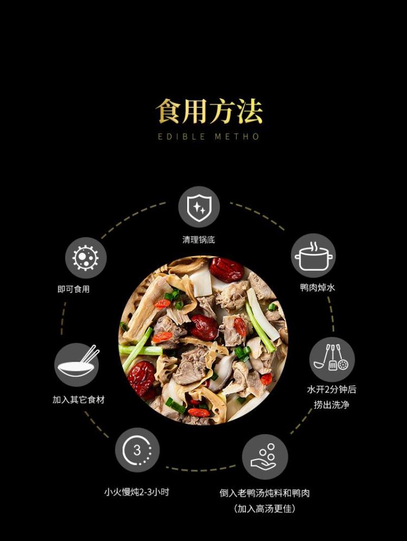 顾家酸萝卜老鸭汤炖料重庆四川特产炖肉煲汤调料炖汤料炖排骨