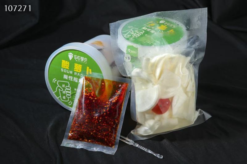 摇摇杯酸辣萝卜2杯装(245g/杯)24元包邮