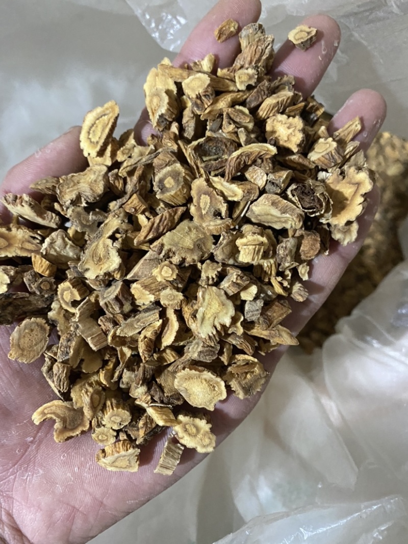 秦艽家种秦艽统段供应各种中药材过筛货