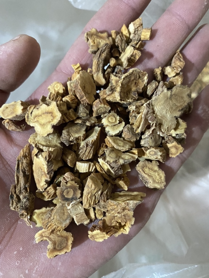 秦艽家种秦艽统段供应各种中药材过筛货