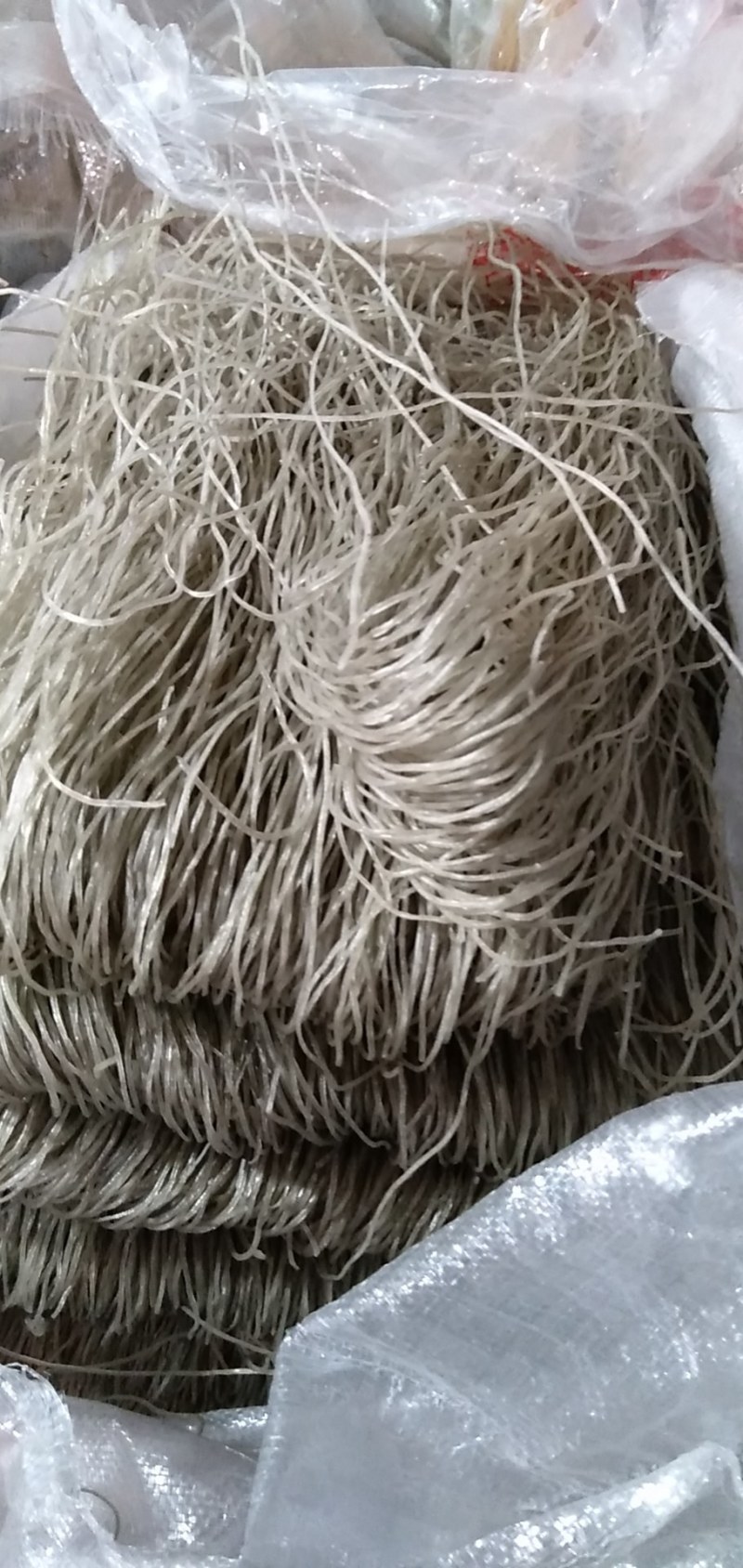 正宗纯手工红薯粉条，台州东滕特产绿豆面，红薯粉细丝