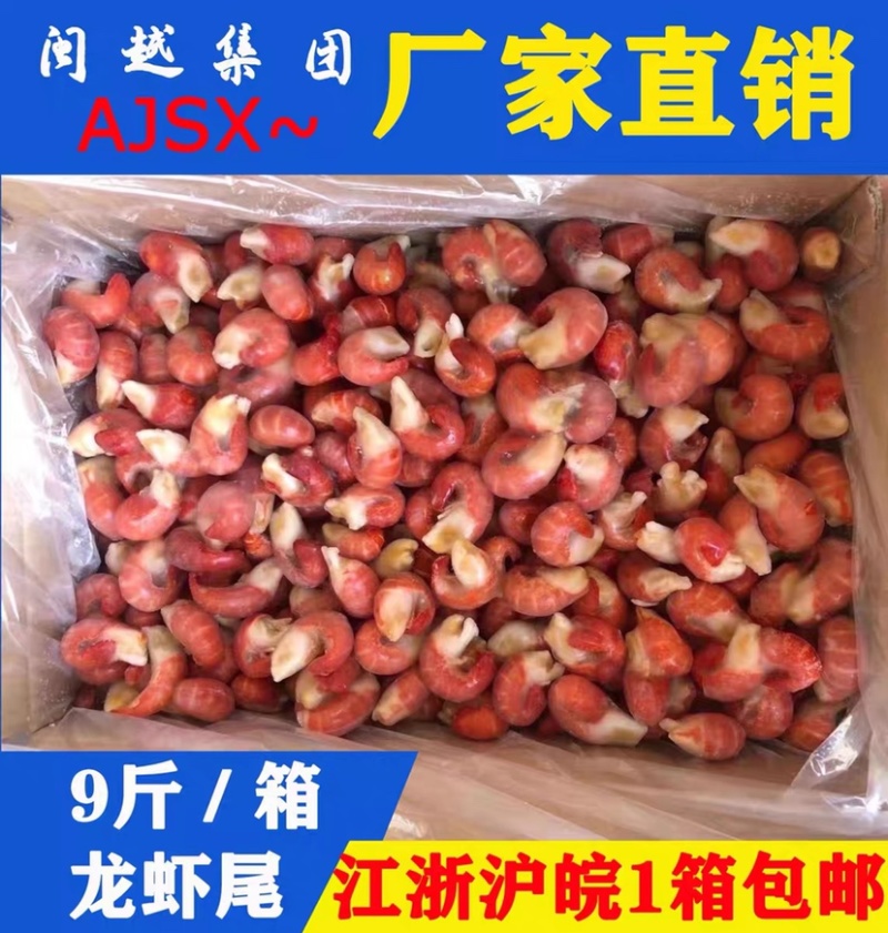 特级龙虾尾9斤，南京现货，新日期，价格便宜