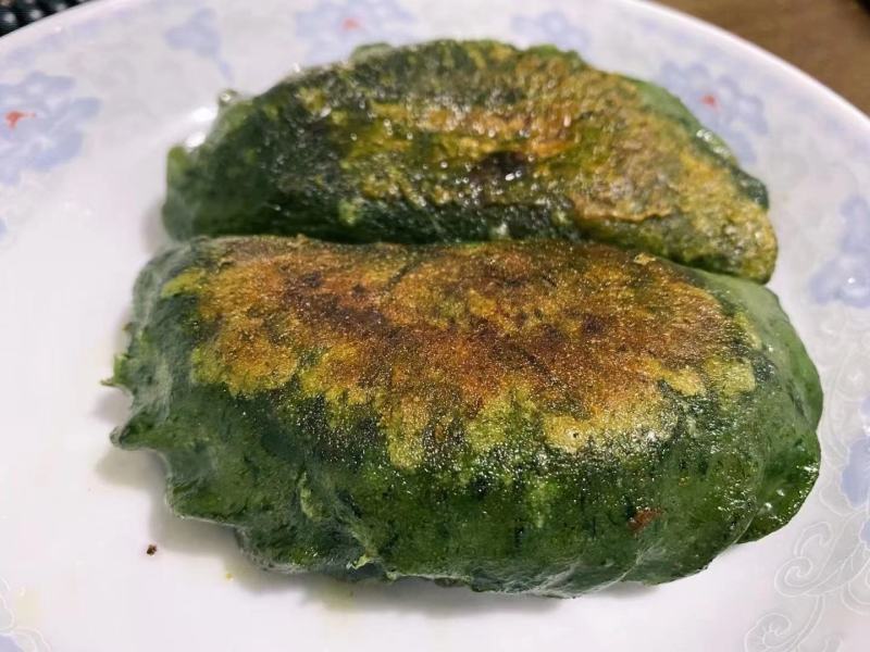 临安农家手工清明果青团艾草果单个80克左右大量批发