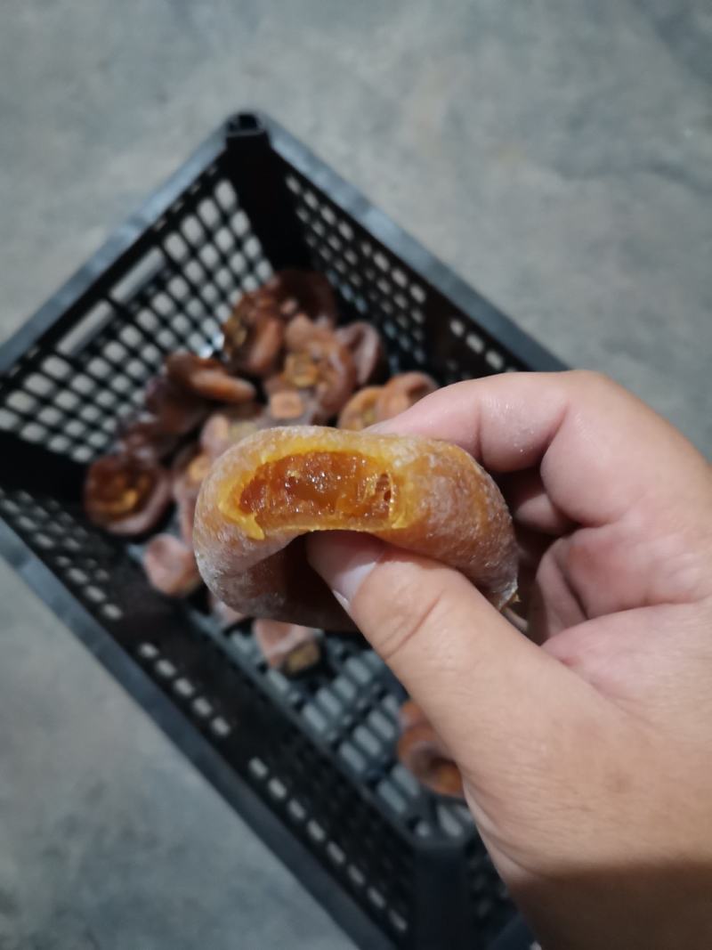 水晶柿饼，广西平乐柿饼恭城柿饼大量上市，中大饼源头加工厂