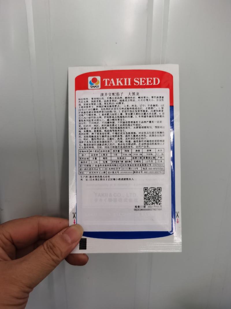 泷井交配茄子种子大黑龙茄子种子产地日本越冬早春保护地栽培