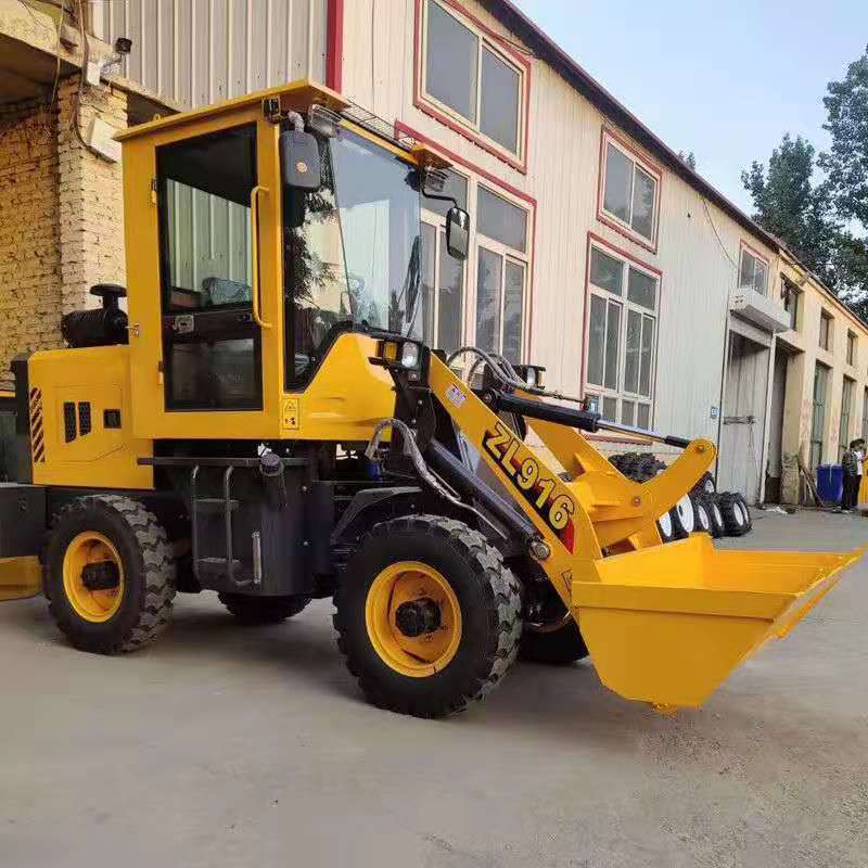 【小型铲车】柴油小型四驱铲车工程养殖农用抓草
