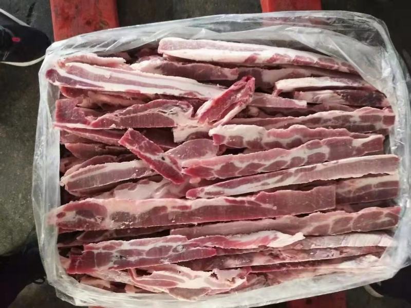 母猪去皮五花肉条山东新开