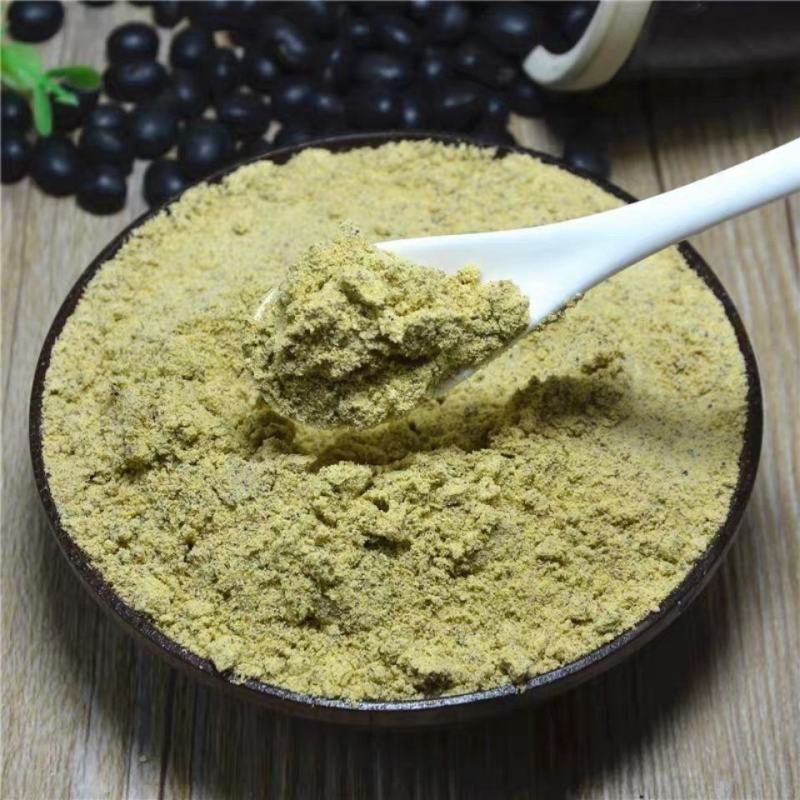 现磨小黑豆粉高品质绿心乌豆特级正宗药用纯粉冲饮无糖无添加