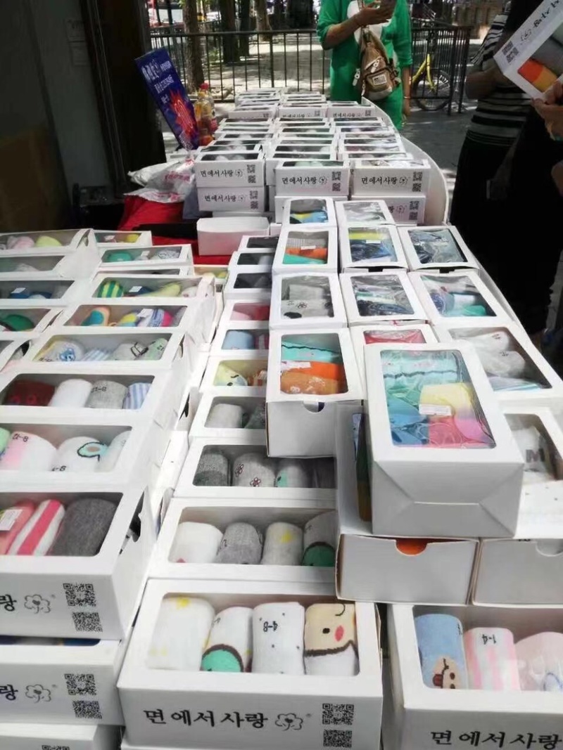 棉里爱盒装棉袜地摊跑量秋冬棉袜电商平台袜子厂家出货