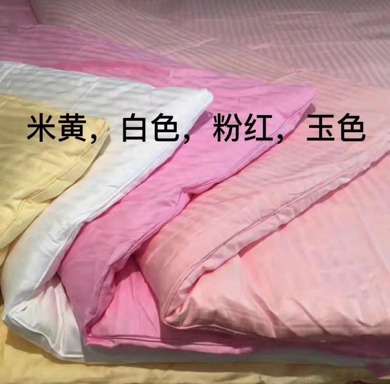 全棉贡缎内胆套被套纯棉提花蚕丝被儿童空调被子。