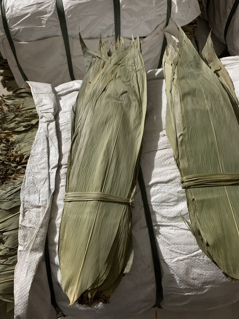 厂家直销新货粽叶大通货，越南麻竹叶若叶粑粑叶芦苇叶量大