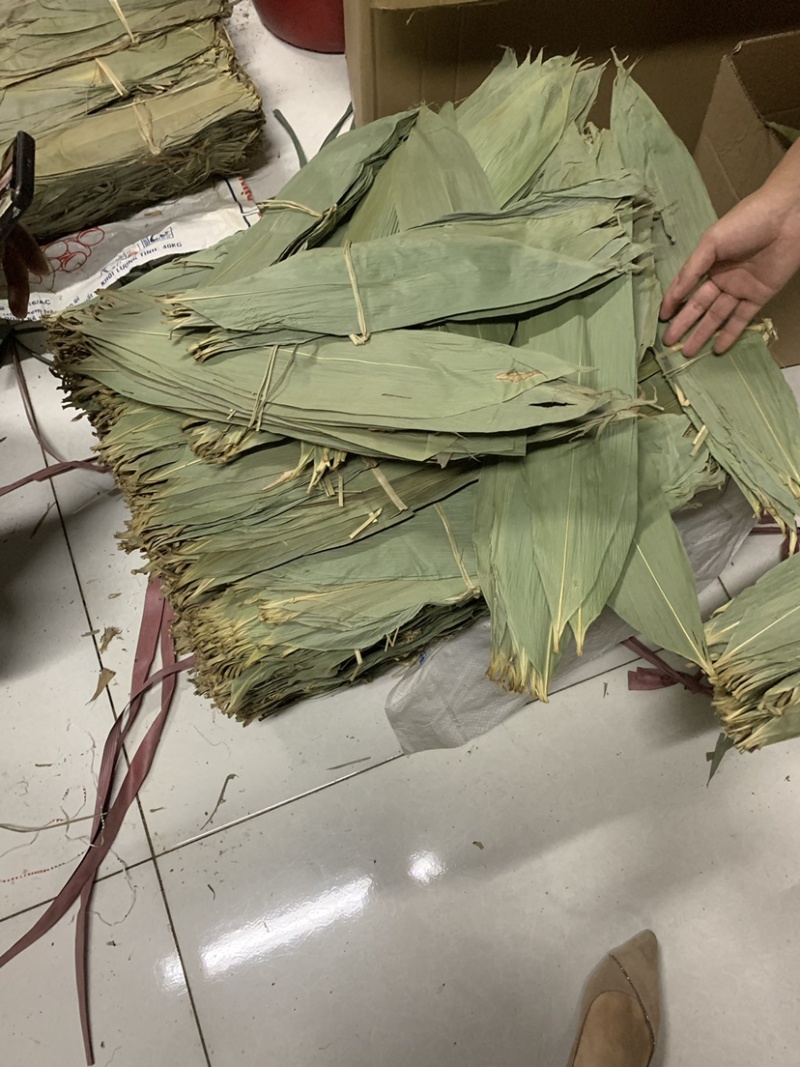厂家直销新货粽叶大通货，越南麻竹叶若叶粑粑叶芦苇叶量大