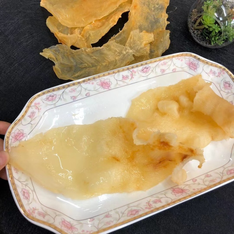 鱼胶顺风肚顺风胶马友鱼胶午鱼胶孕妇月子滋补花胶不腥厚肉养胃
