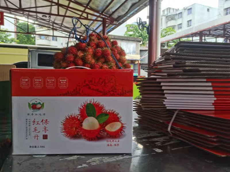 【顺丰空运包邮】海南保亭红毛丹7号果毛荔枝新鲜热带水果