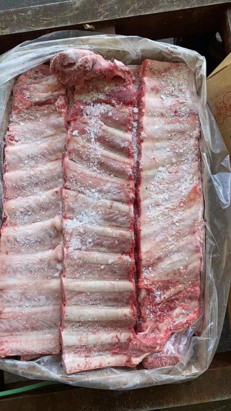 冻猪多肉寸排20斤，宽度10公分，手续齐全