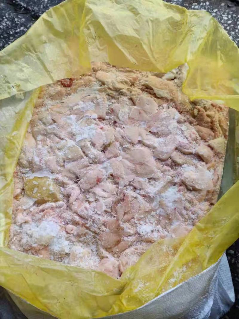 手撕鸡板油出油6-8，熬油的老板往这看手续齐全
