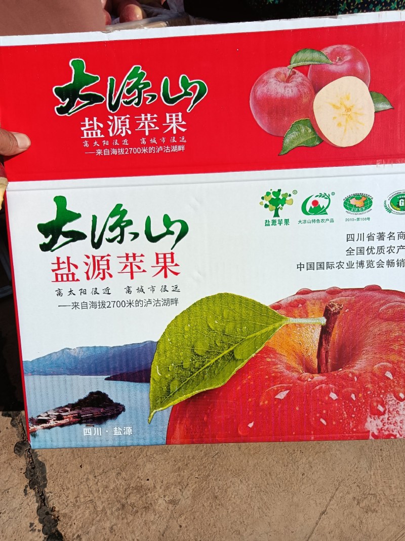 四川凉山盐源县冰糖心丑苹果现在大量上市，欢迎订购。