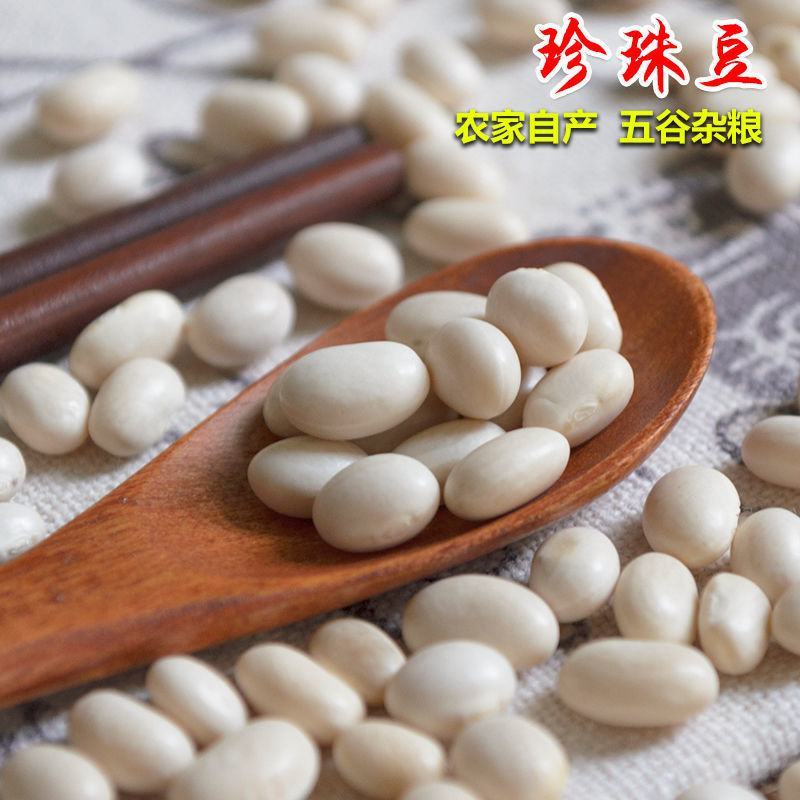 新货云南珍珠豆小白豆5斤农家自种小白芸豆炖肉煲汤豆类杂粮
